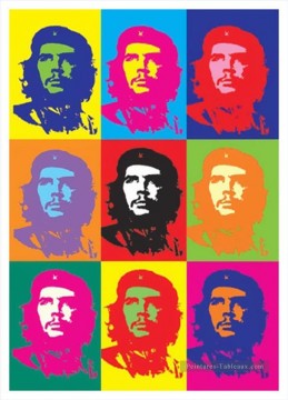 Andy Warhol œuvres - Che Guevara Andy Warhol
